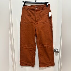Old Navy High Rise Burnt Orange Chinos for Women